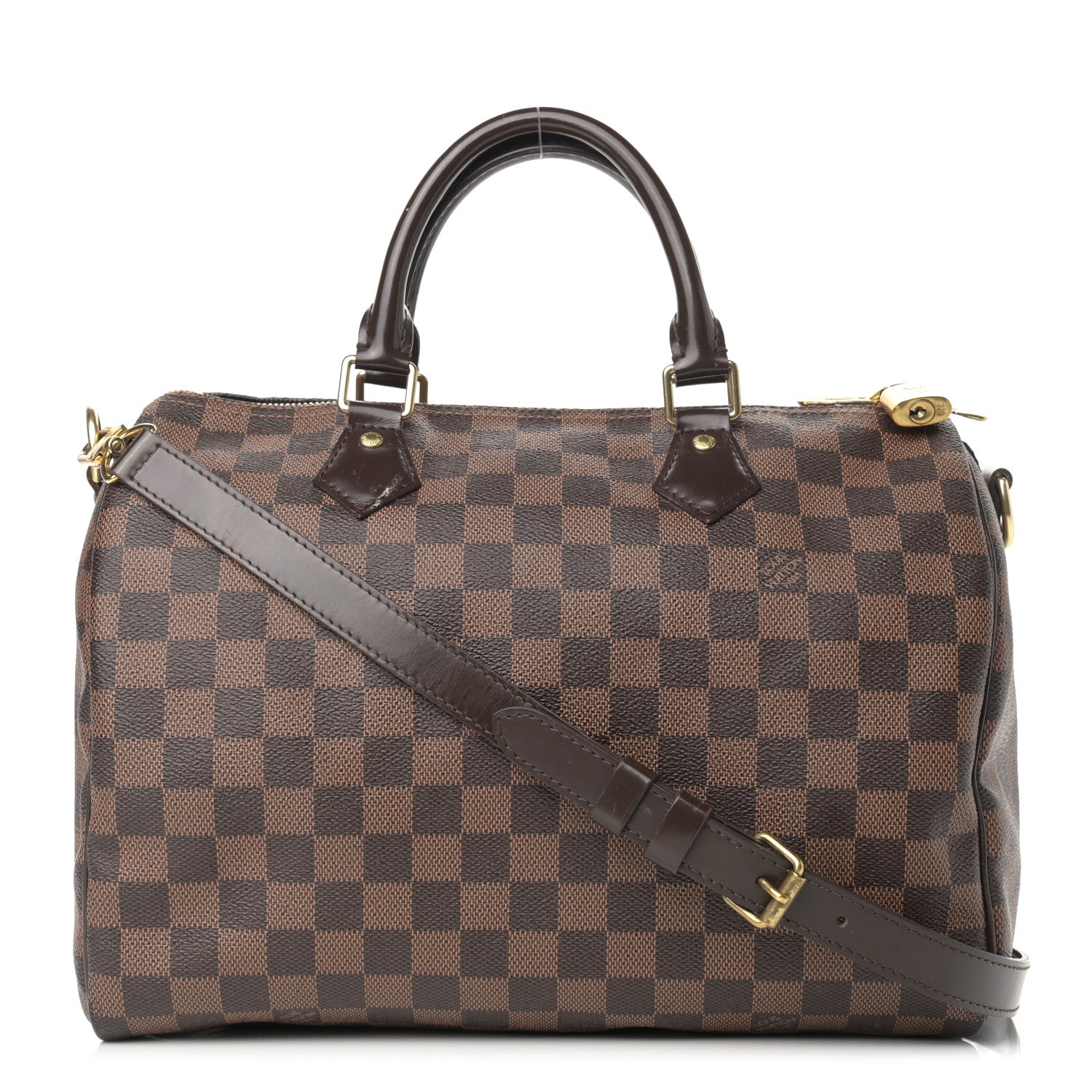 Louis Vuitton Damier Ebene Speedy Bandouliere 30 1 of 23