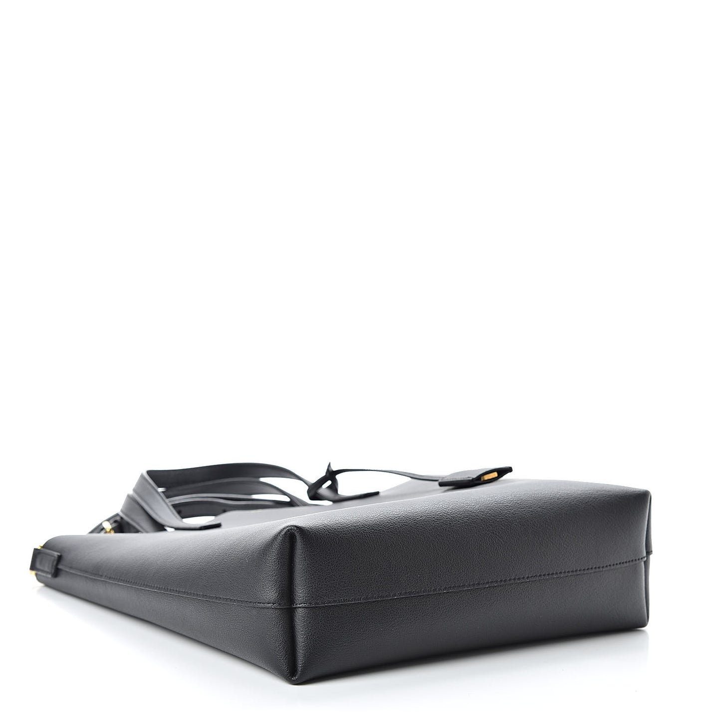 Calfskin Toy Shopping Tote Black