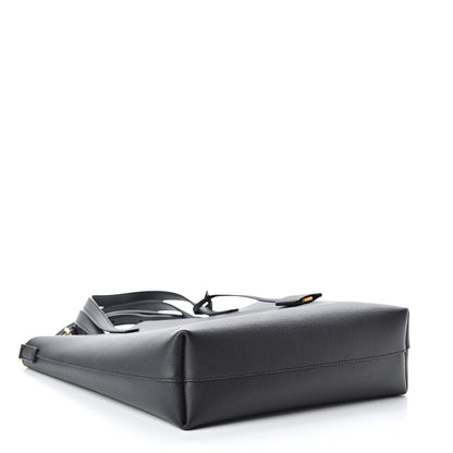 Saint Laurent Calfskin Toy Shopping Tote Black 4 of 10