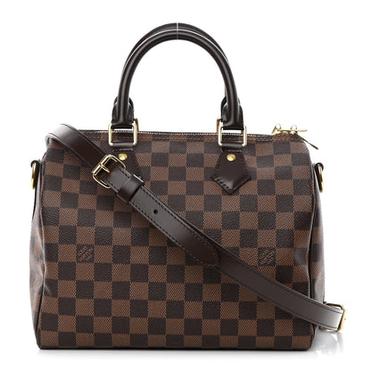 Louis Vuitton Damier Ebene Speedy Bandouliere 25 1 of 14