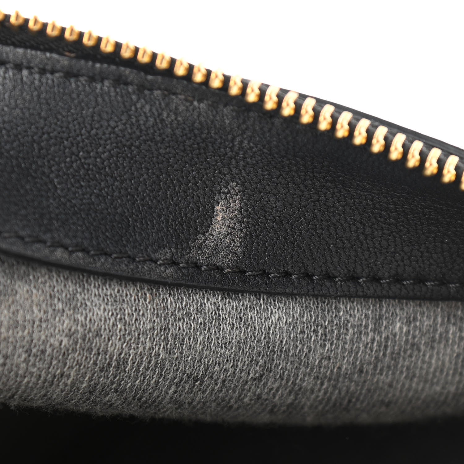 Celine Lambskin Large Trio Crossbody Bag Black 14 of 16