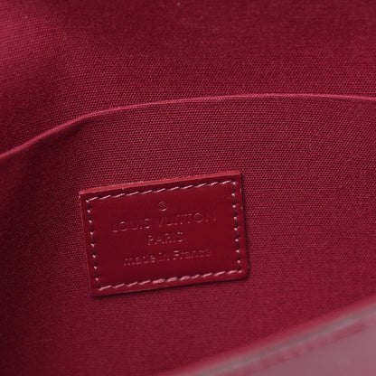 Louis Vuitton Vernis Felicie Chain Wallet Magenta 9 of 13