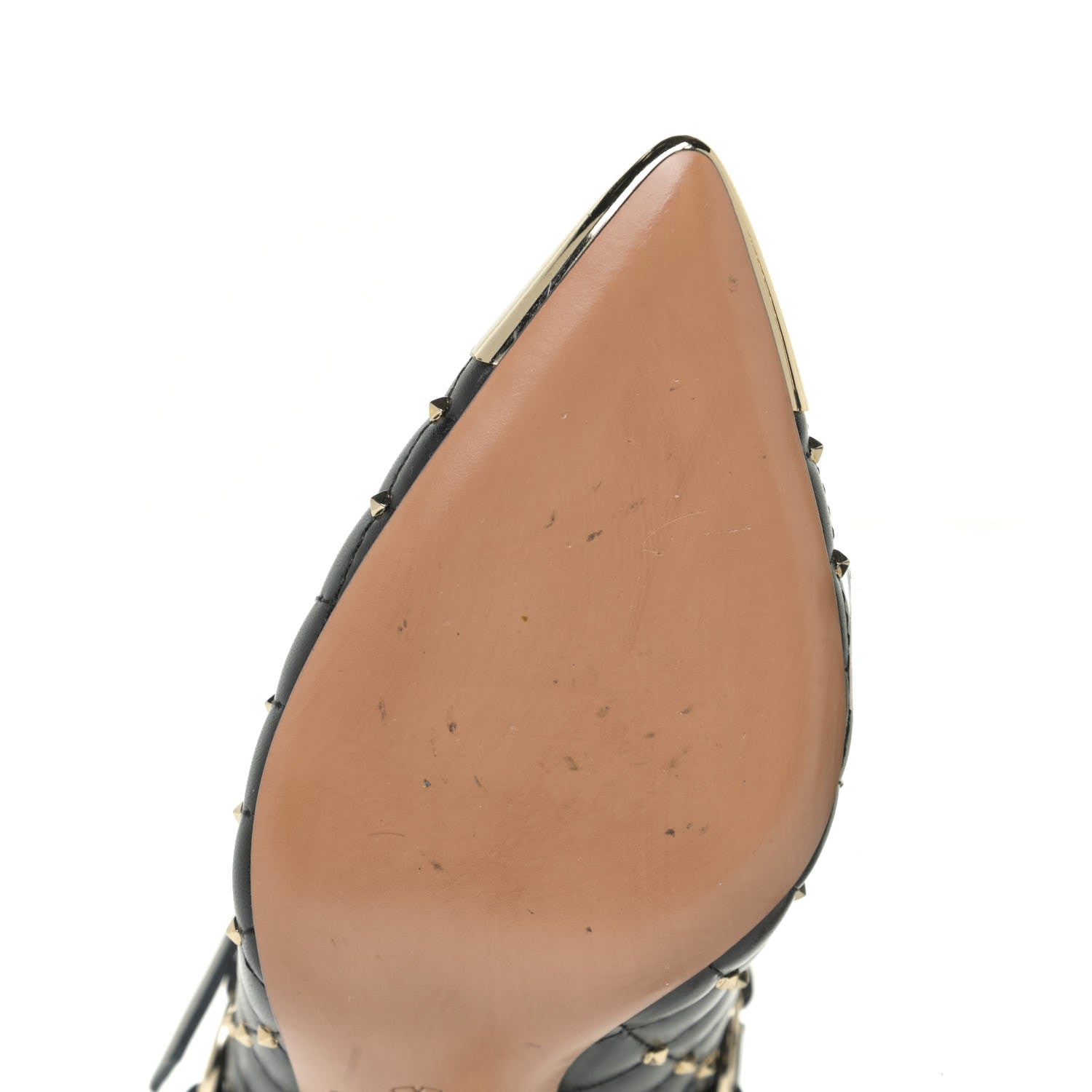 Valentino Garavani Nappa Rockstud Spike Mary Jane 90mm Pumps 35 Black 7 of 11