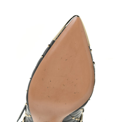 Valentino Garavani Nappa Rockstud Spike Mary Jane 90mm Pumps 35 Black 7 of 11