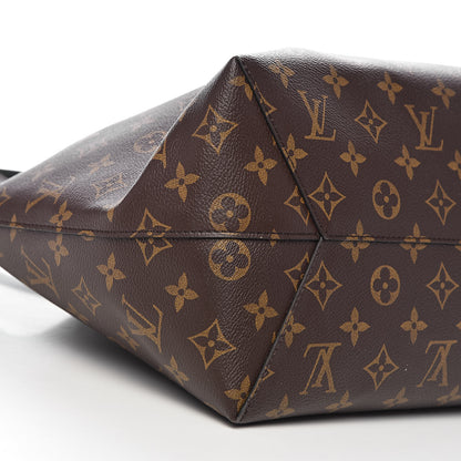Louis Vuitton Monogram Flower Hobo Black 7 of 9