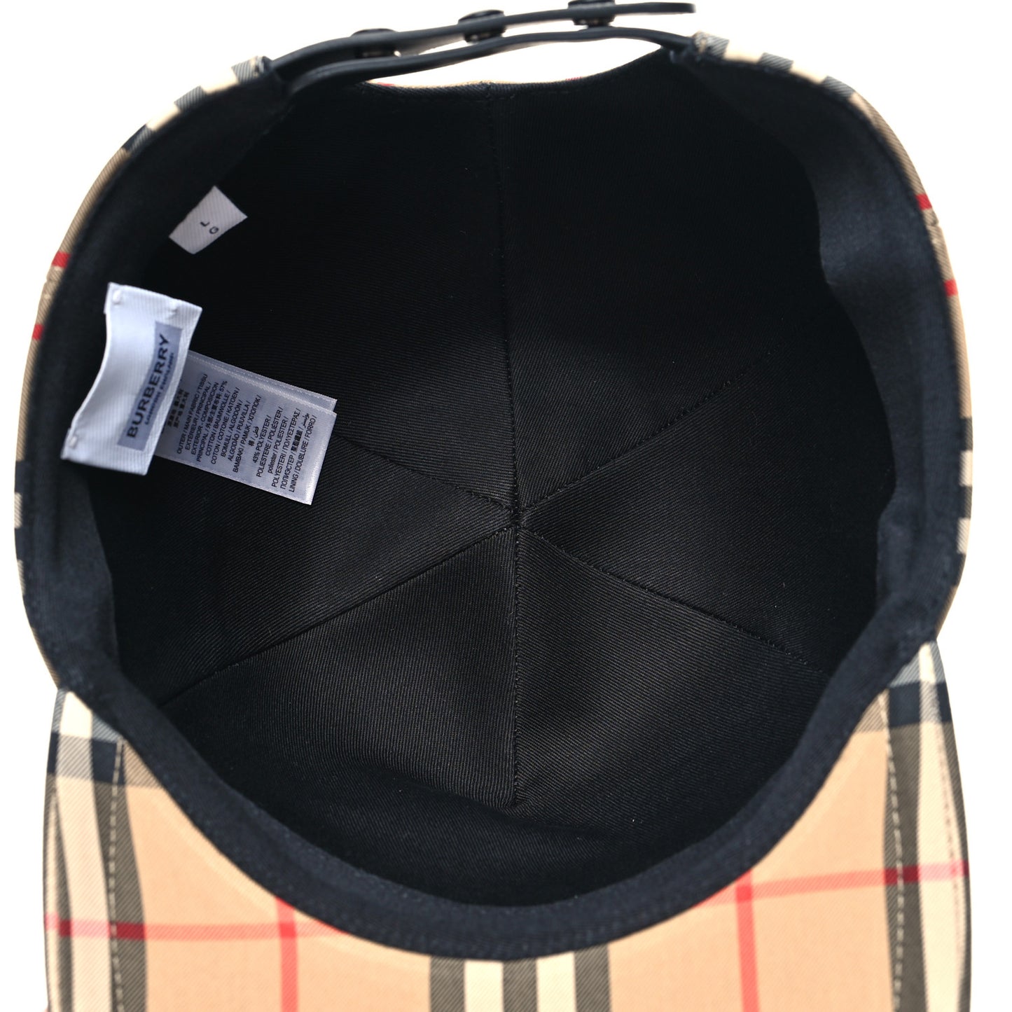 Technical Cotton Giant Baseball Cap L Archive Beige