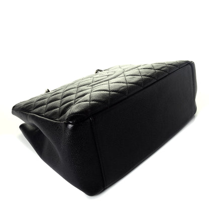 Chanel Caviar Quilted Grand Shopping Tote GST Black 4 of 9