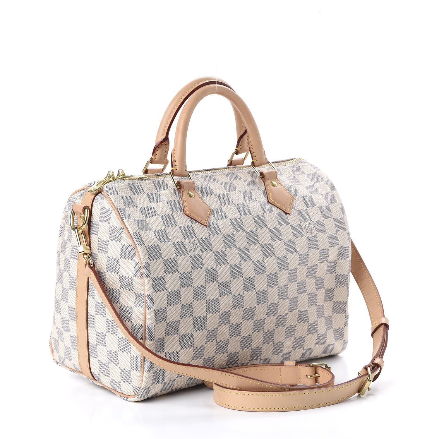 Louis Vuitton Damier Azur Speedy Bandouliere 30 3 of 11