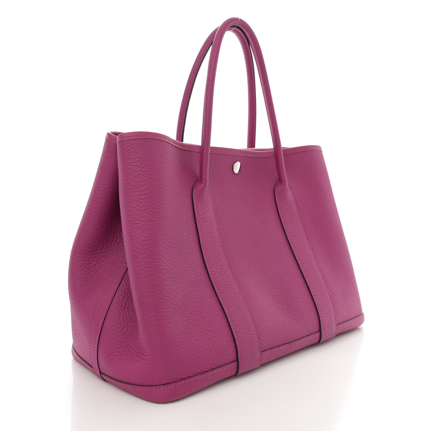 Hermes Vache Country Garden Party MM 36 Rose Pourpre 3 of 11