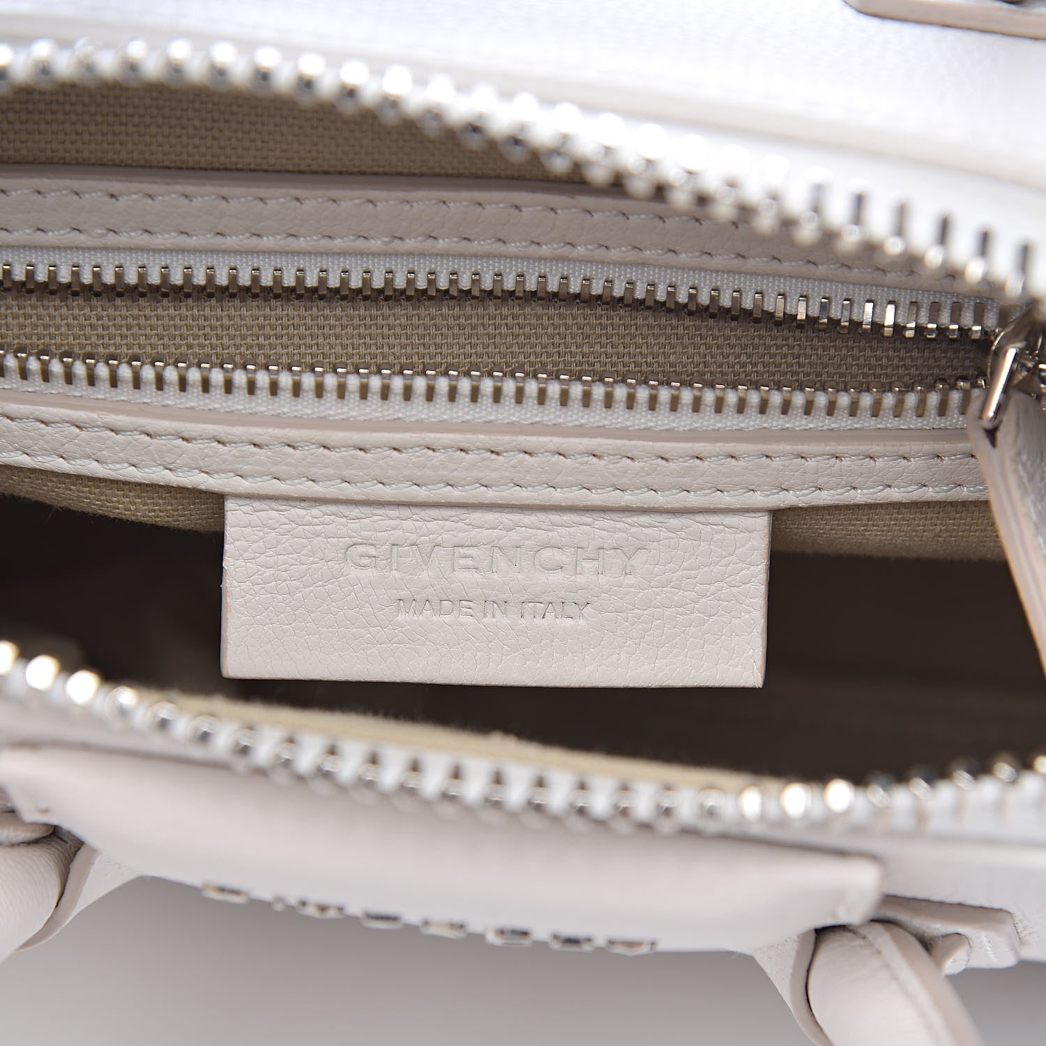 Givenchy Sugar Goatskin Mini Antigona White 6 of 12