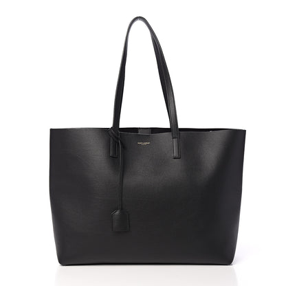 Saint Laurent Calfskin Large Shopping Tote Black 2 of 10