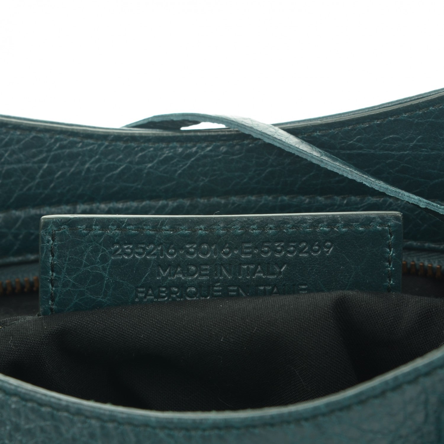 Balenciaga Agneau Classic Hardware Velo Vert Pinede 7 of 7