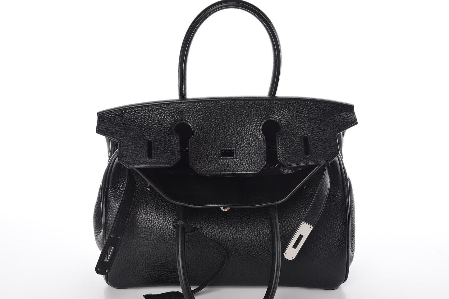 Taurillon Clemence Birkin 30 Black