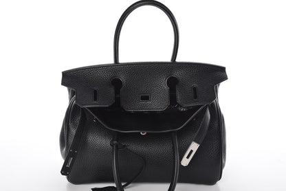Hermes Taurillon Clemence Birkin 30 Black 51 of 70