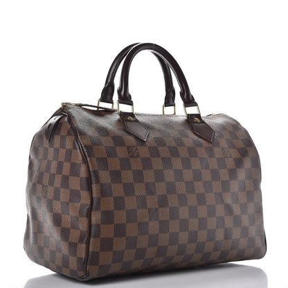 Louis Vuitton Damier Ebene Speedy 30 3 of 7