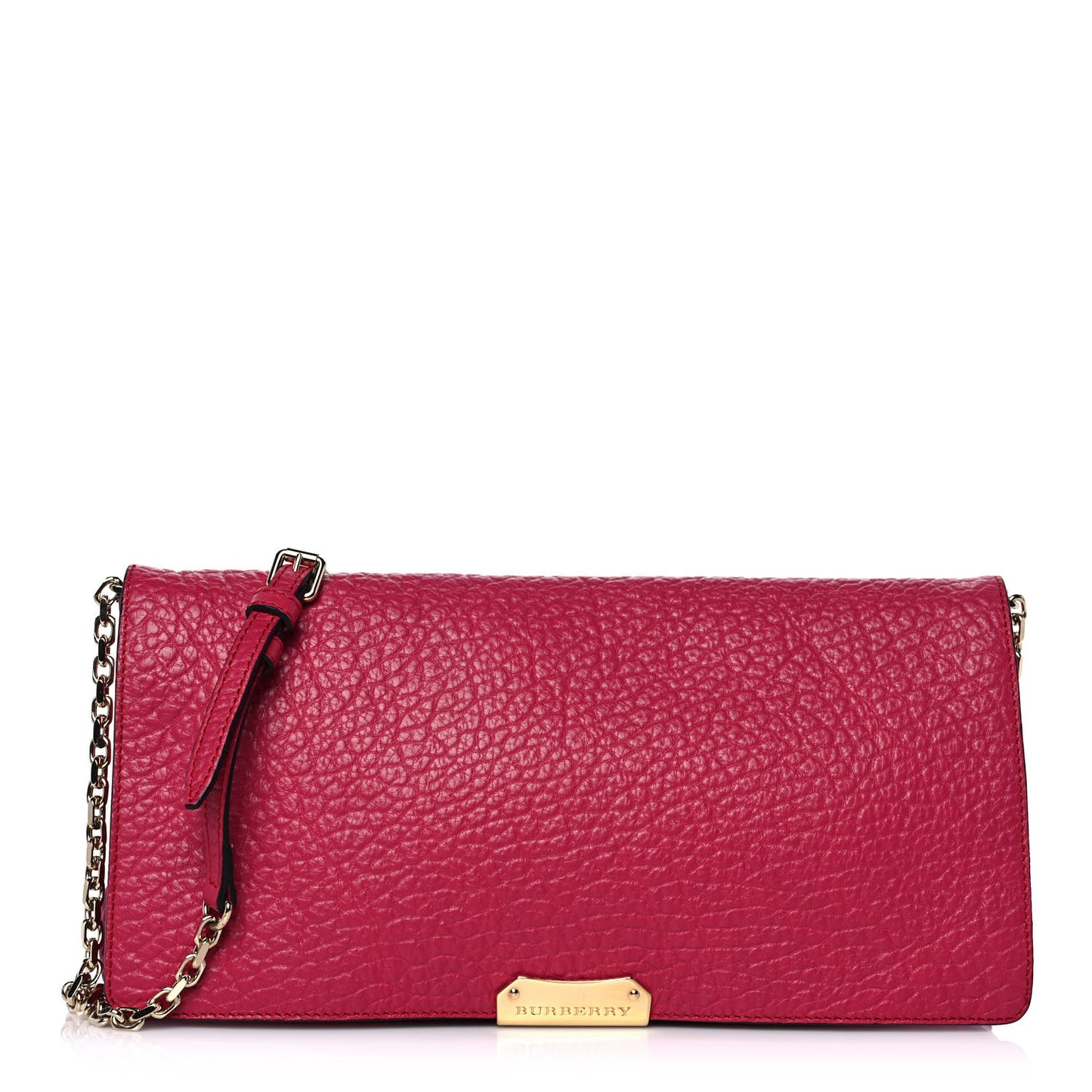 Signature Grain Medium Mildenhall Crossbody Bag Dark Plum