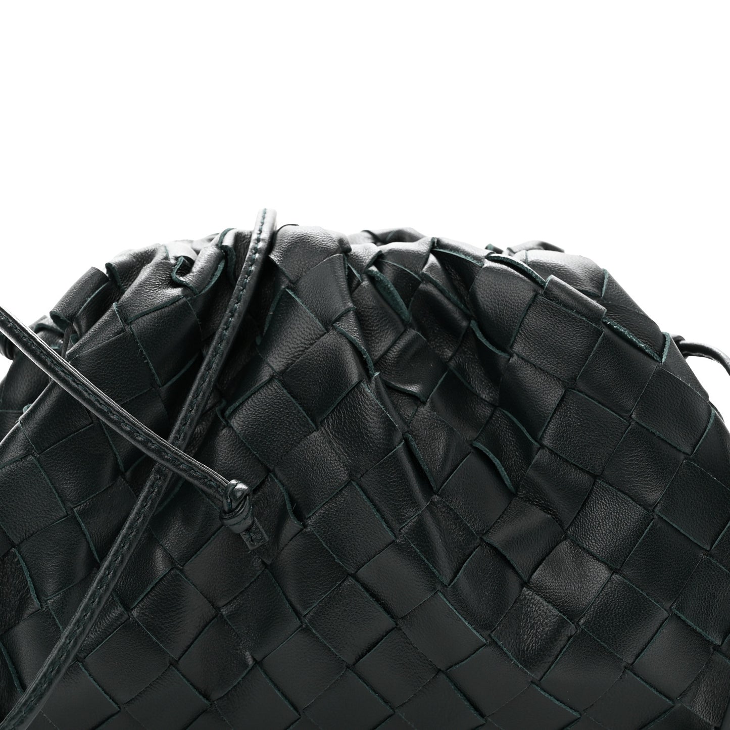 Nappa Intrecciato The Mini Pouch Raintree