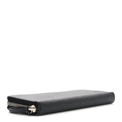 Louis Vuitton Epi Clemence Wallet Black 4 of 8