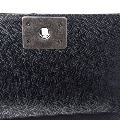 Chanel Caviar Quilted Small Boy Flap Black 7 of 11