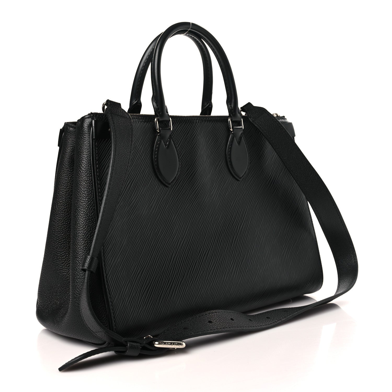 Louis Vuitton Epi Grenelle Tote MM Black 3 of 8