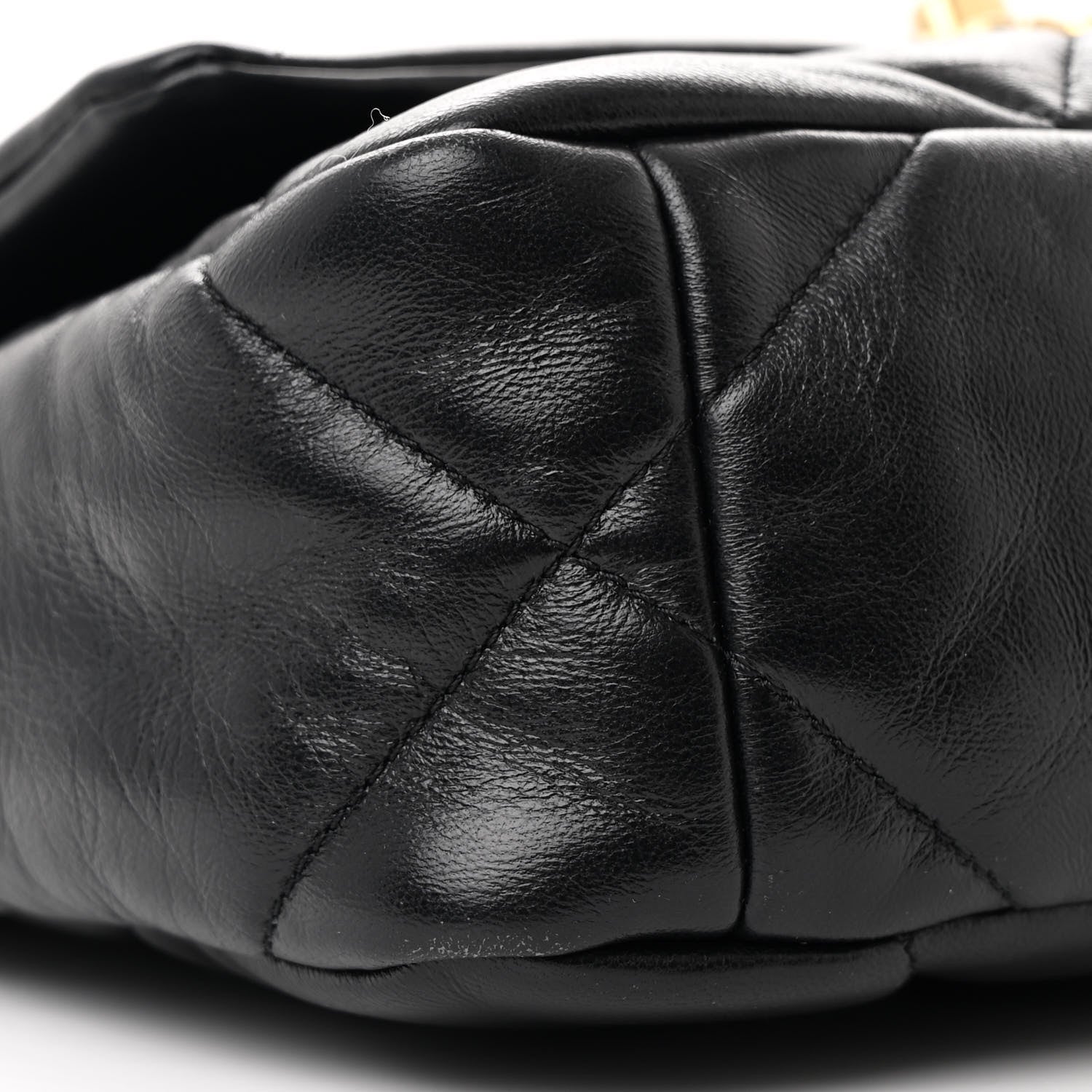Chanel Lambskin Quilted Medium Chanel 19 Flap Black 9 of 11