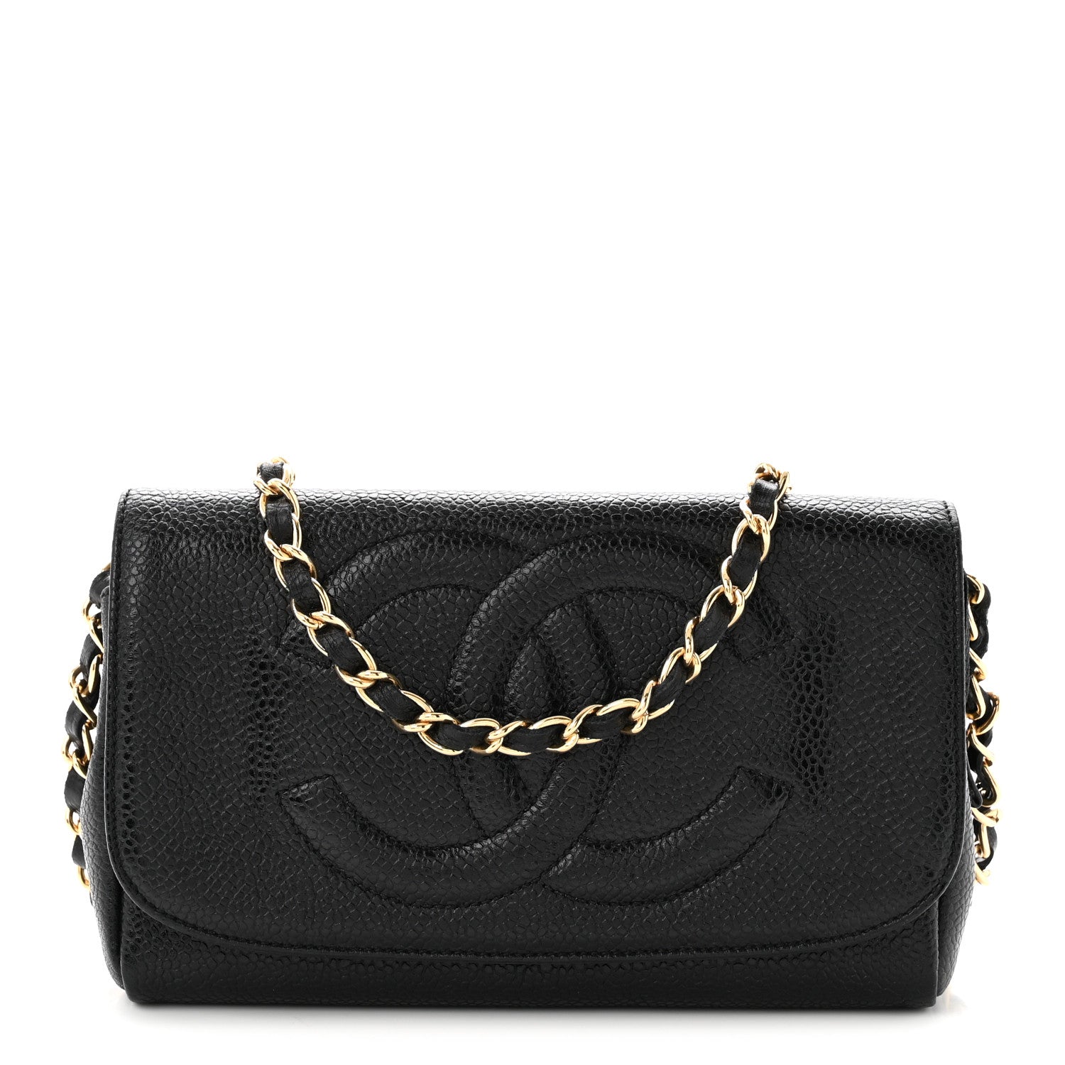 Chanel Caviar Timeless CC Flap Black 1 of 11