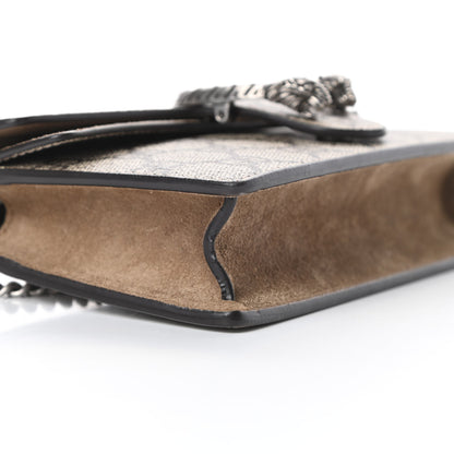 Gucci GG Supreme Monogram Super Mini Dionysus Shoulder Bag Taupe 8 of 10