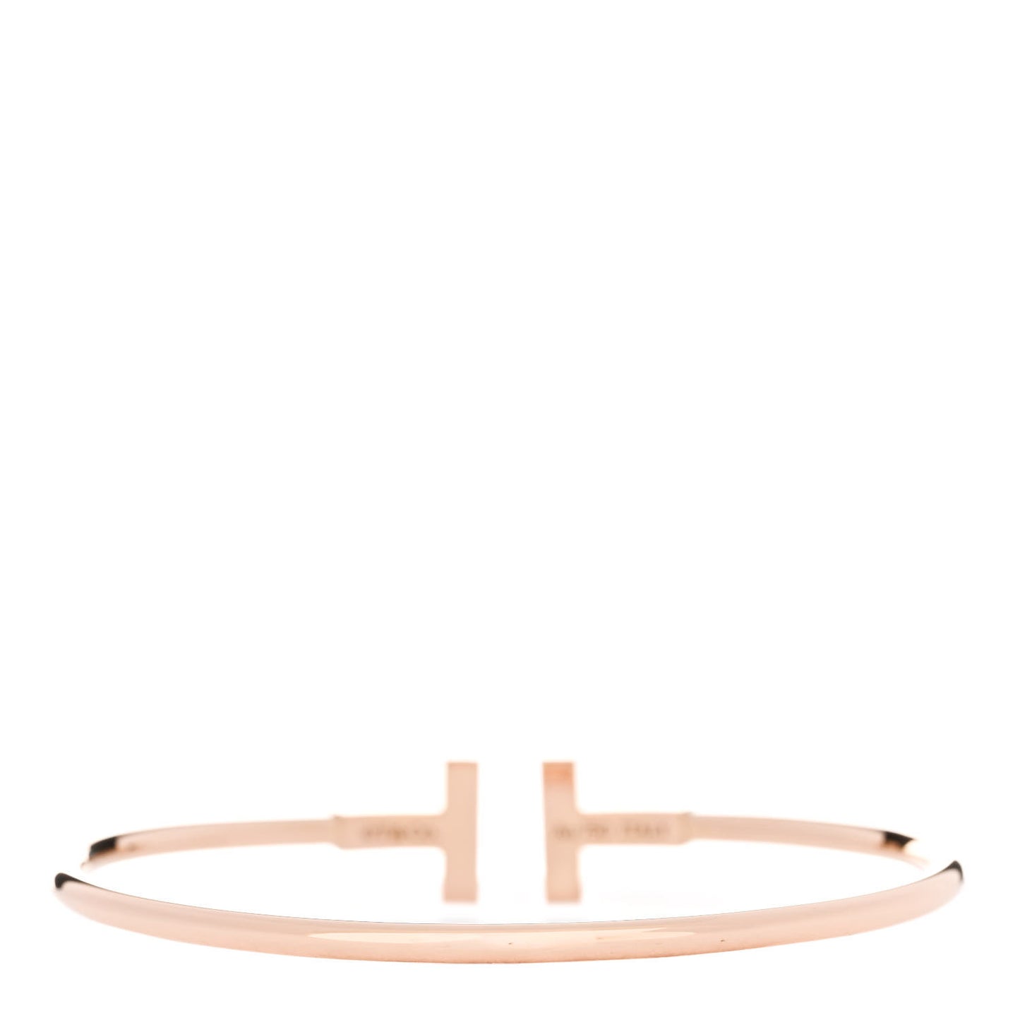 18K Rose Gold Mother of Pearl T Wire Bracelet