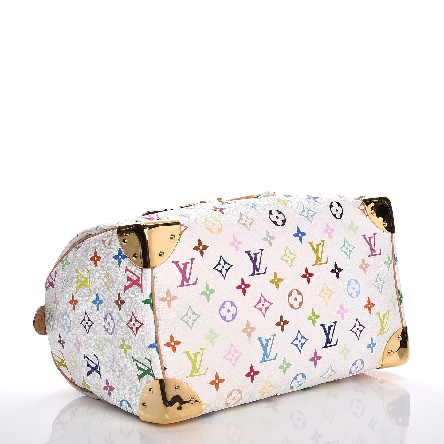 Monogram Multicolor Speedy 30 White