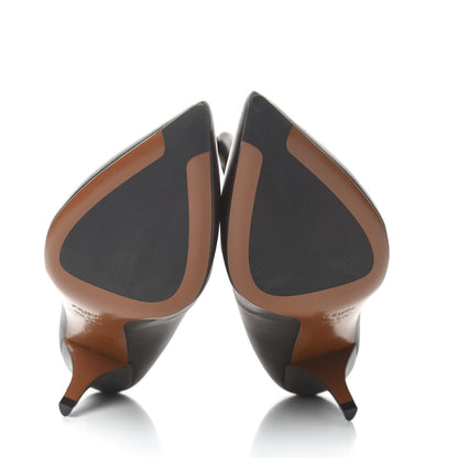 Fendi Nappa Microfiber Fabric FF Rockoko Sock Boots 39 Ebano Tobacco Black 5 of 8