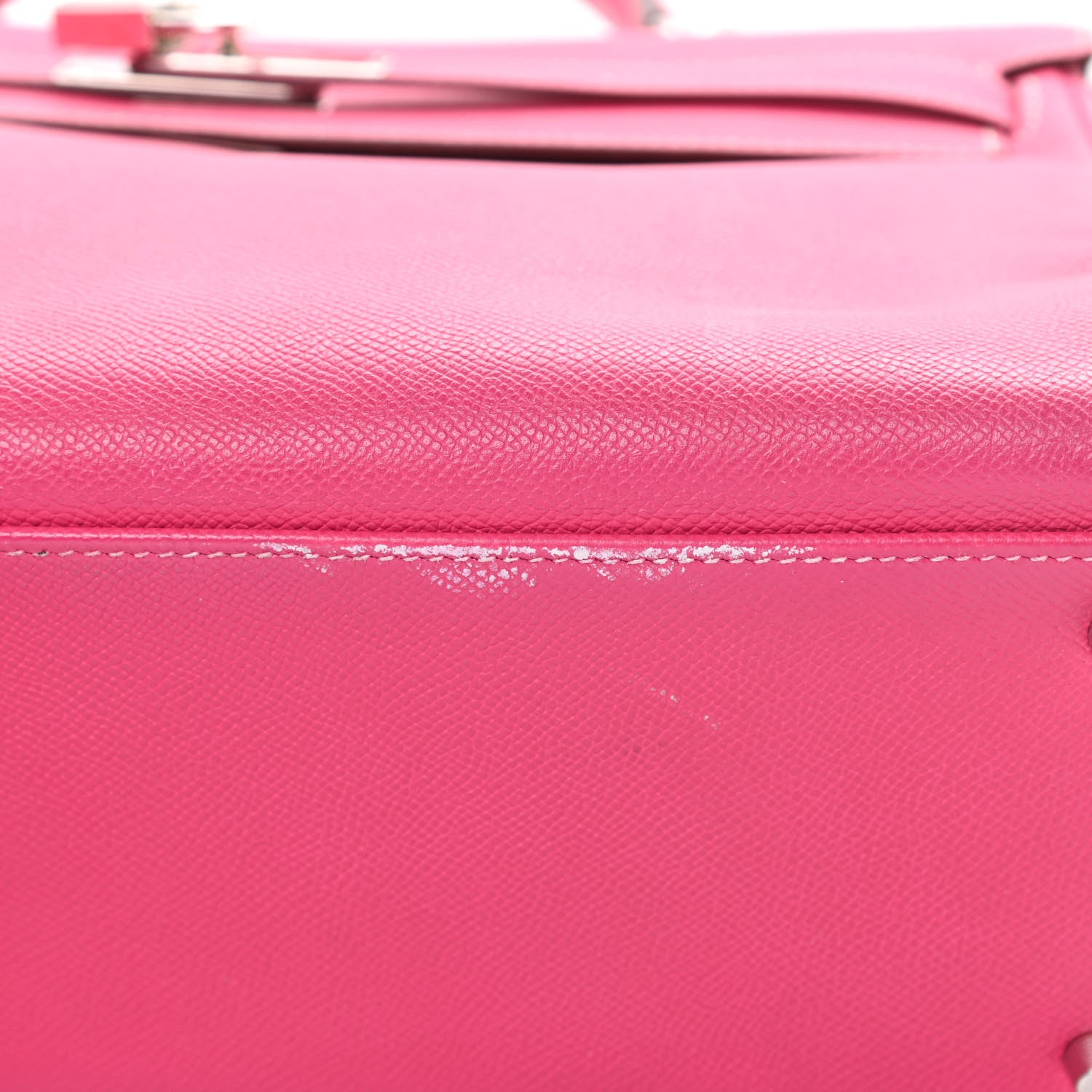 Hermes Epsom Candy Kelly Retourne 35 Rose Tyrien Rubis 13 of 31