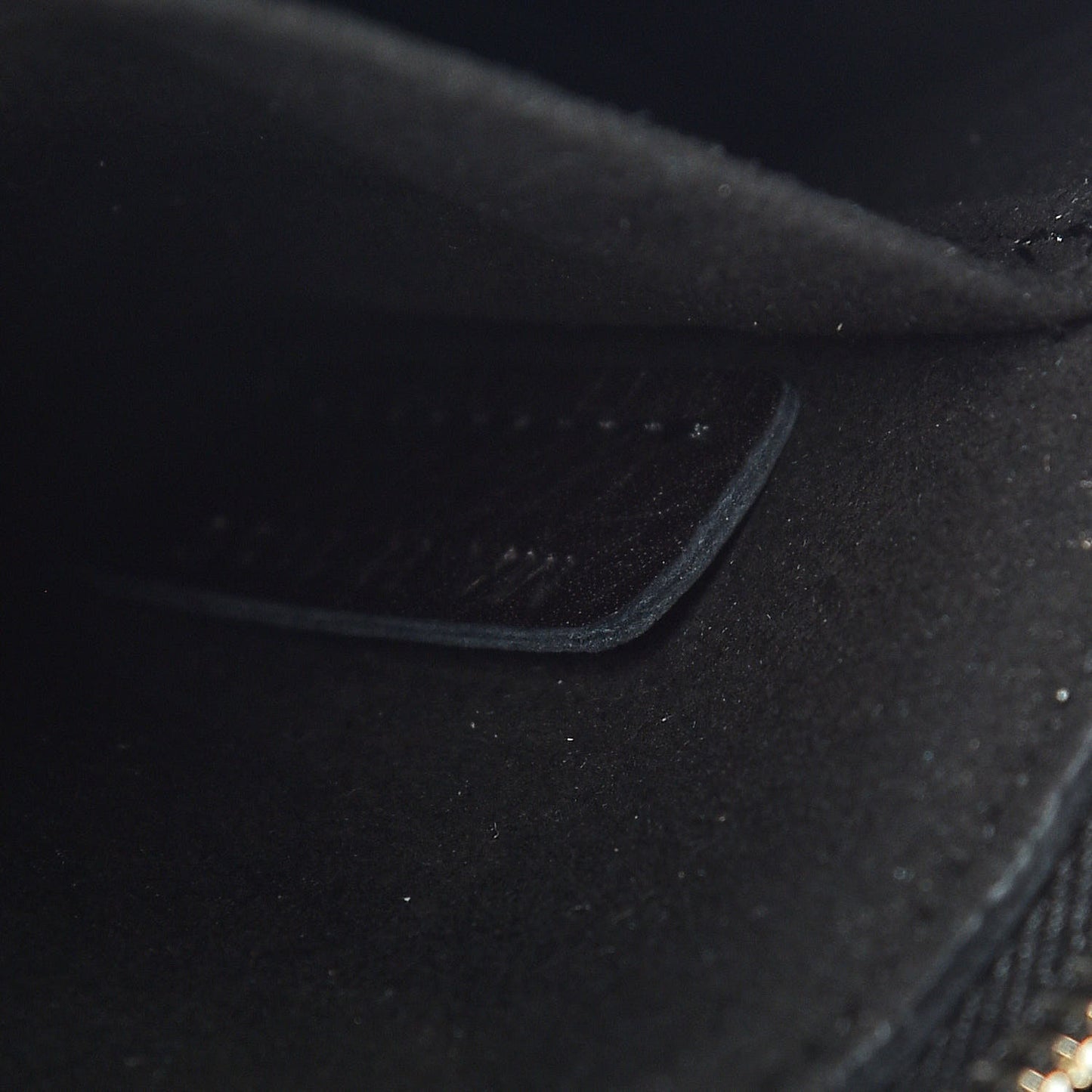 Grained Calfskin Mini Shark Lock Satchel Black