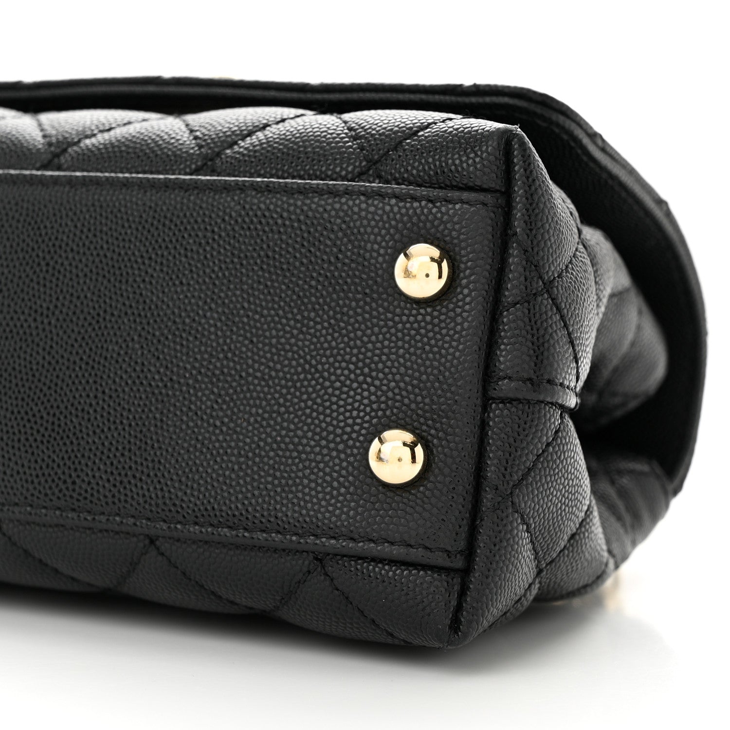 Chanel Caviar Quilted Extra Mini Coco Handle Flap Black 10 of 10