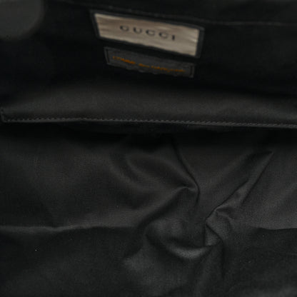 Gucci X Comme de Garçons Paper Plastic Web Shopper Tote Black 5 of 9