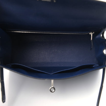 Hermes Epsom Kelly Sellier 28 Bleu Saphir 5 of 13