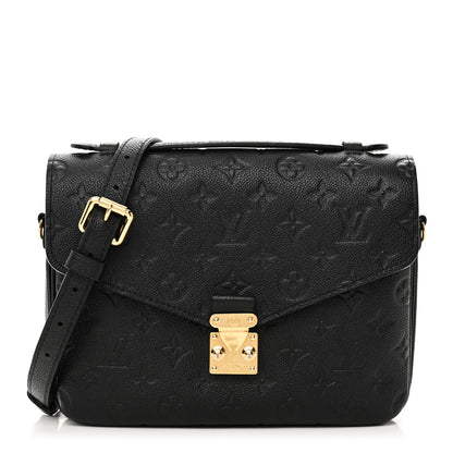 Louis Vuitton Empreinte Pochette Metis Black 1 of 9