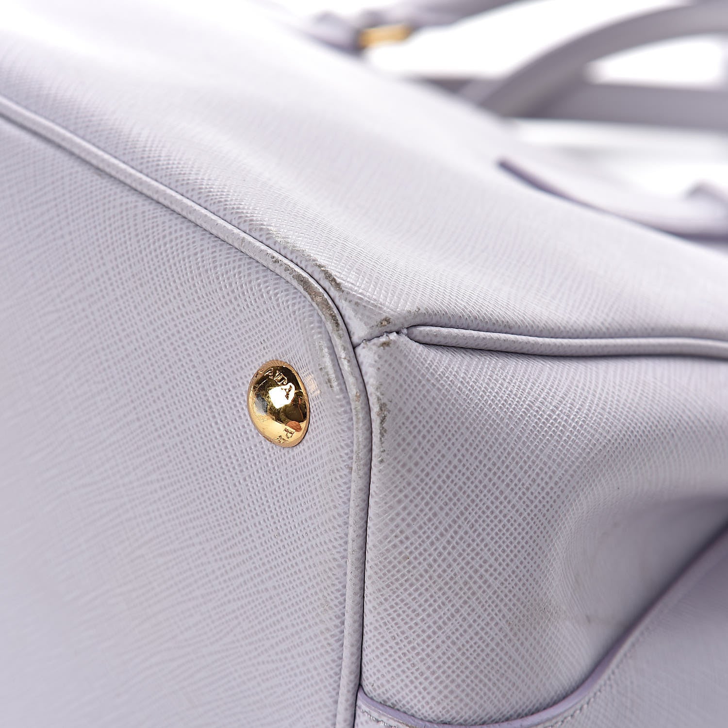 Prada Saffiano Small Galleria Double Zip Tote Glicine 11 of 13