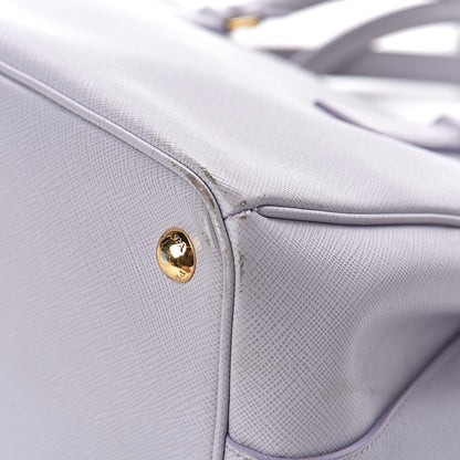 Prada Saffiano Small Galleria Double Zip Tote Glicine 11 of 13
