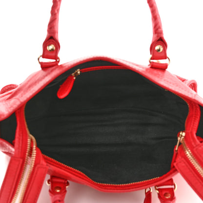 Balenciaga Agneau Giant 12 Gold Hardware S City Rouge Cardinal 4 of 9