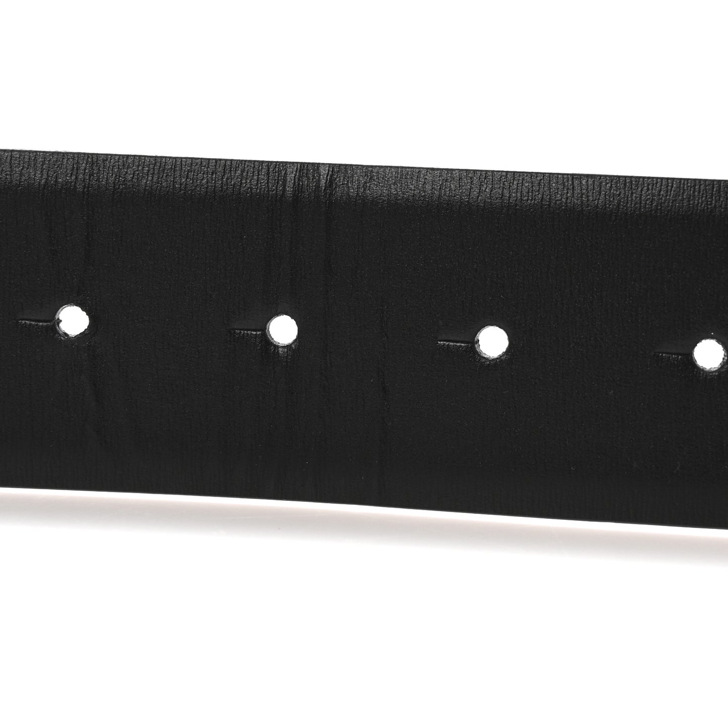 Glossy Calfskin One Stud Reversible Belt 85 34 Black Pure Red