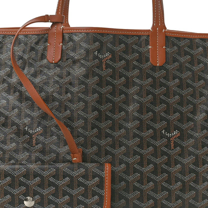 Goyard Goyardine Saint Louis PM Black Gold 8 of 10