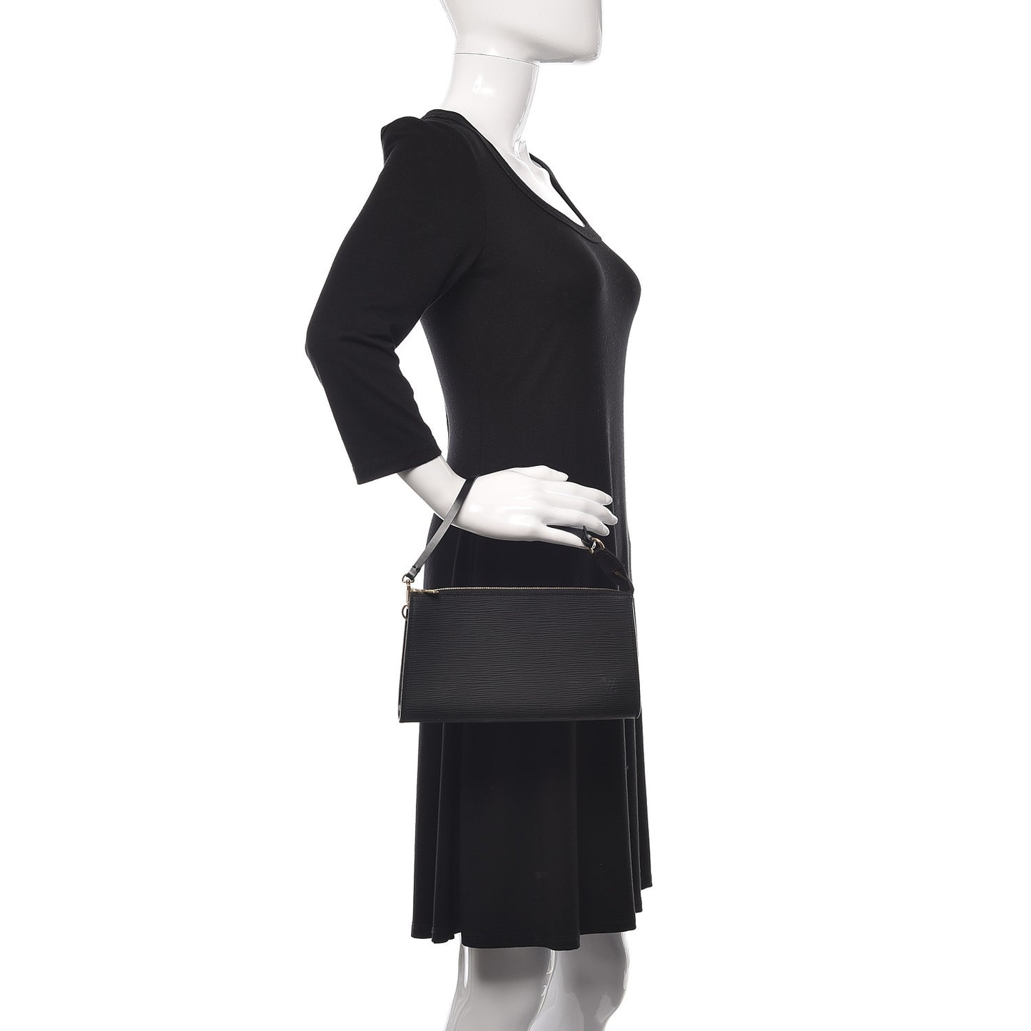 Epi Pochette Accessories 24 Black