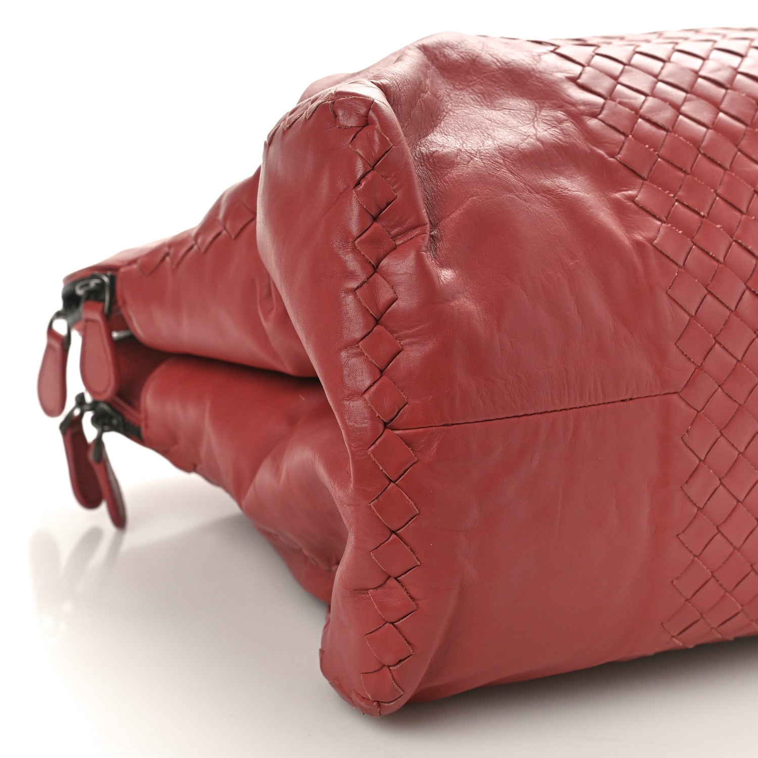 Bottega Veneta Calfskin Intrecciato Leggero Tote 8 of 9
