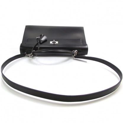 Hermes Box Leather Kelly 32 Black 5 of 10