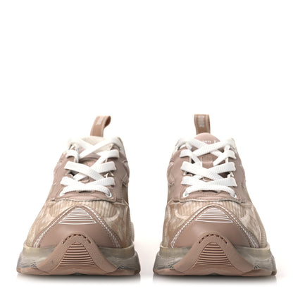 Christian Dior Technical Fabric Rubber Oblique Dior Vibe Sneakers 37 White Nude 3 of 11