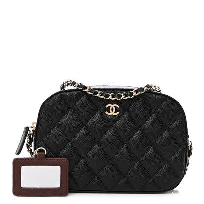 Chanel Caviar Quilted Vanity With Chain Black 1 of 11