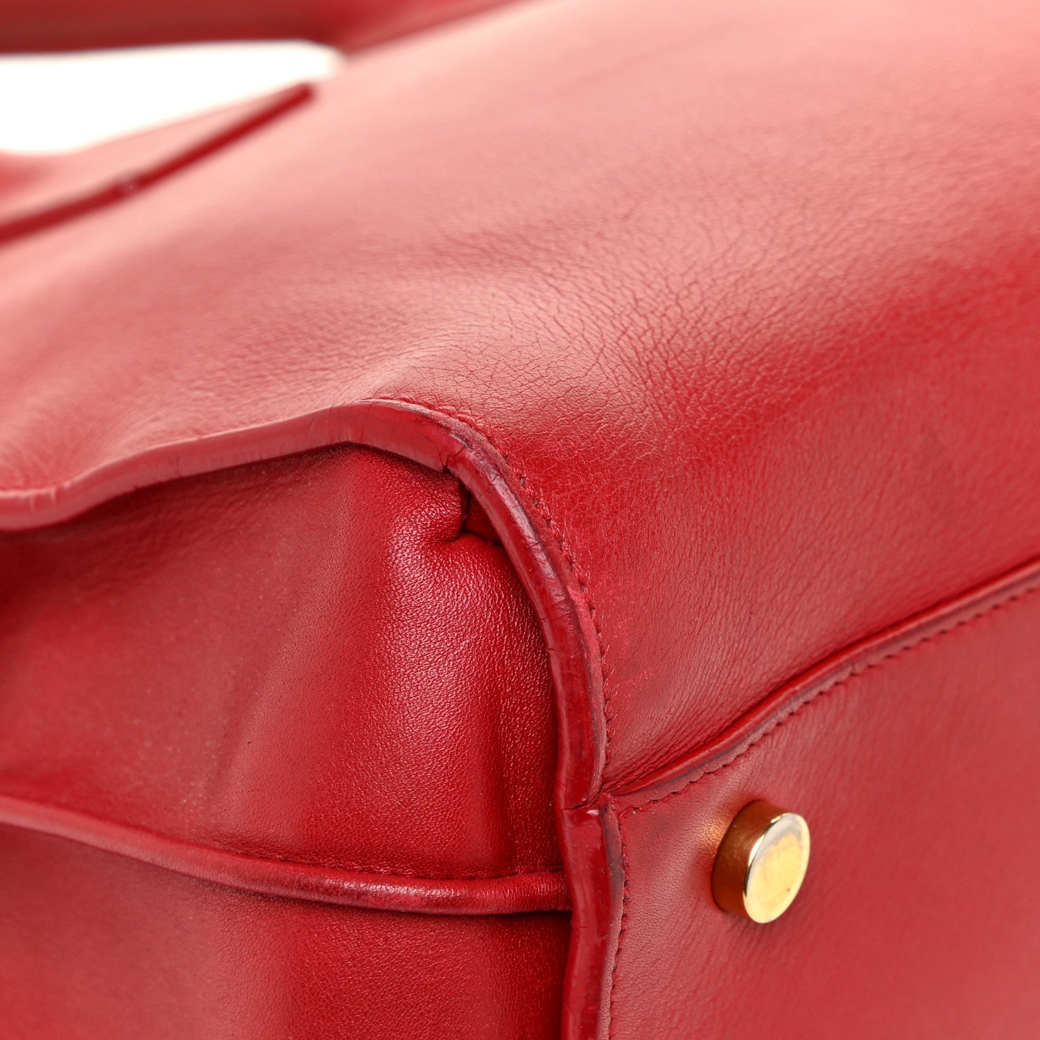 Saint Laurent Calfskin Small Sac De Jour Rouge Orient 21 of 26
