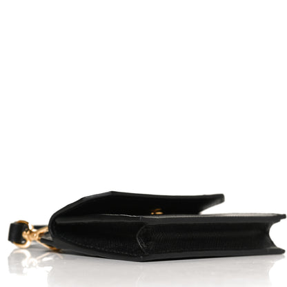 Prada Saffiano Card Holder Black 8 of 10