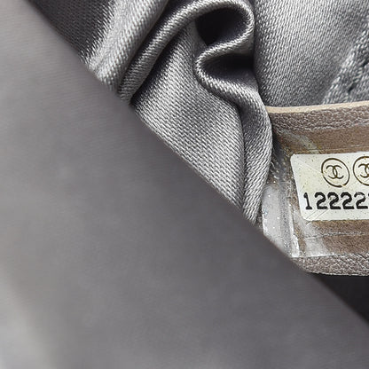 Chanel Crackled Calfskin CC Mix Frame Clutch Bronze 8 of 9