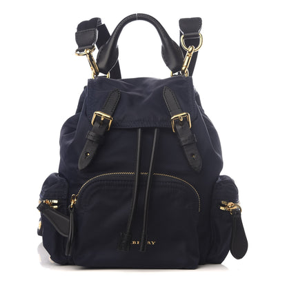 Burberry Nylon Small Crossbody Rucksack Backpack Ink Blue 1 of 8